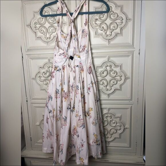 MANGO flower midi dress  - Picture 3 of 10